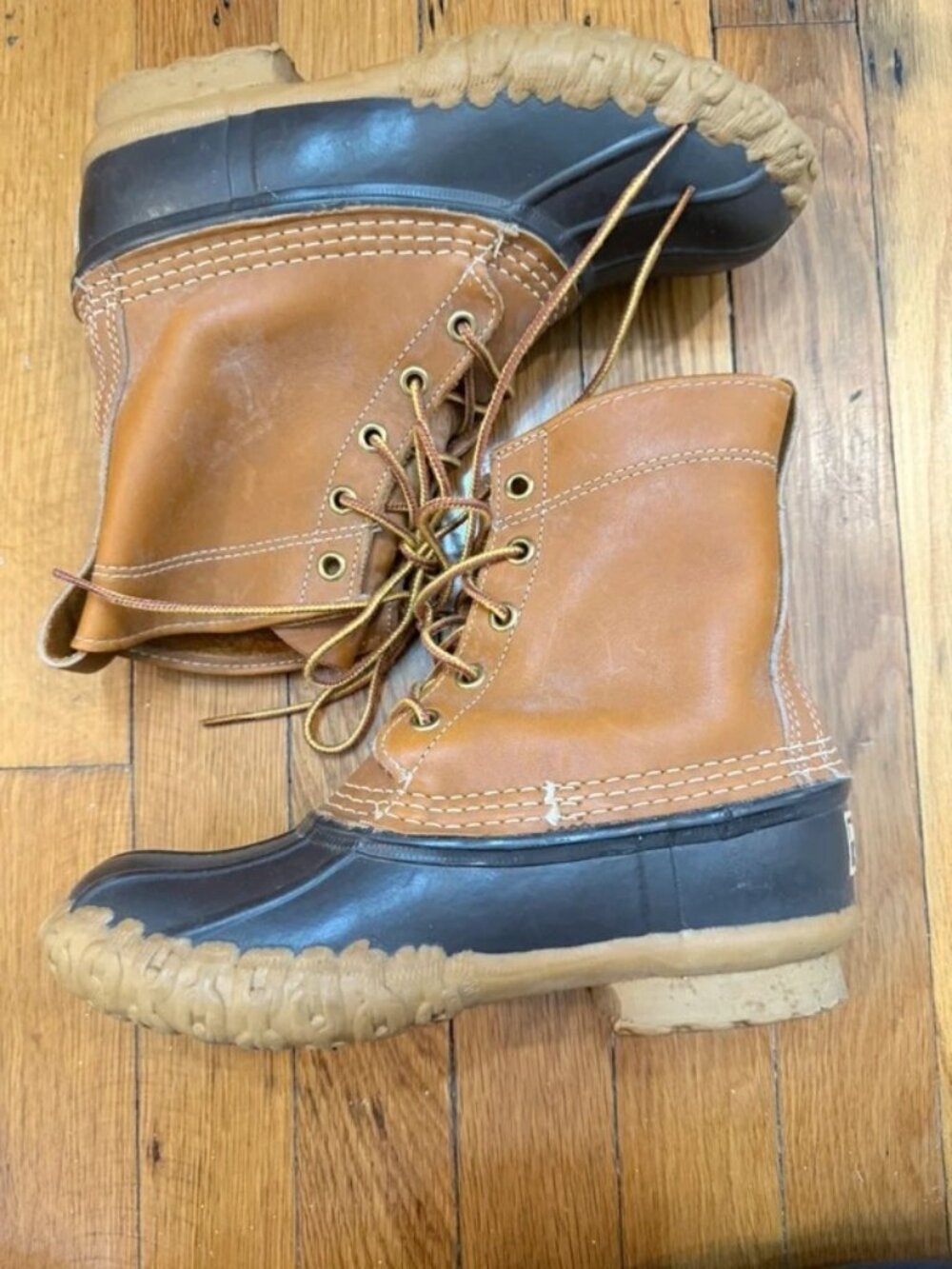 Granola Girl Gorpcore New England Prep VTG 80s Vintage L.L.Bean 8" Maine Duck Bo